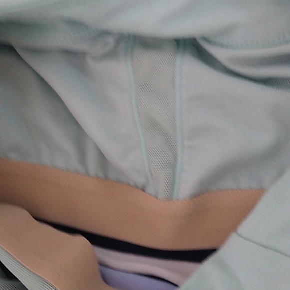 Teal purple and black striped Lululemon Tank top - Picture 5 of 5